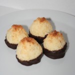 Chokladdoppade kokostoppar – baka med LCHF!