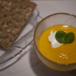 Morotssoppa med citron och ingefära