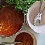 Spaghetti-och-köttfärssås-soppa